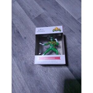 Mighty Morphin Power Rangers Hallmark Christmas Tree 2023 Holiday Ornament Green